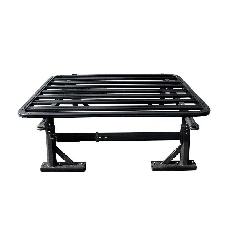 Benext Universal  Aluminum Basket Roof Rack  Luggage Rack Baggage Carrier Roll Bar for dodge Ram 1500 2020