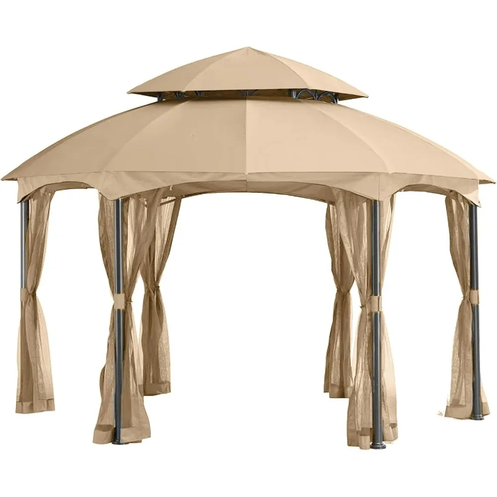 

Replacement Canopy for The Heritage Dome Gazebo - Riplock 350 - Beige