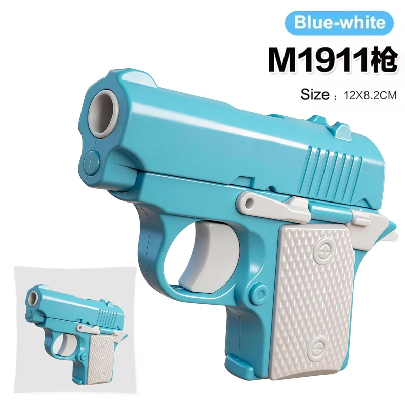 3D-gedrucktes Mini-1911-Waffenmodell, Kinderspielzeug, Zappeln für Kinder, Erwachsene, Jungen, Stressabbau, Spielzeug für Kinder, Dekompressionsgeschenk – Detail 6