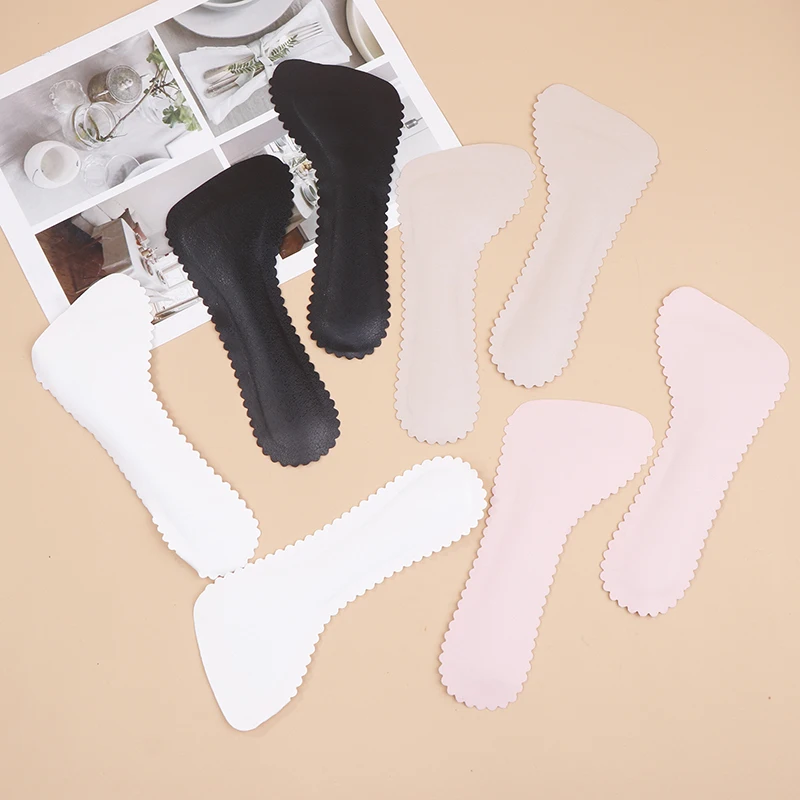 Sandals Insoles Self-adhesive Non-slip Women Shoes Pads Breathable High-heeled Shoe Soft Cushion Sole Stickers Orthotics Inserts