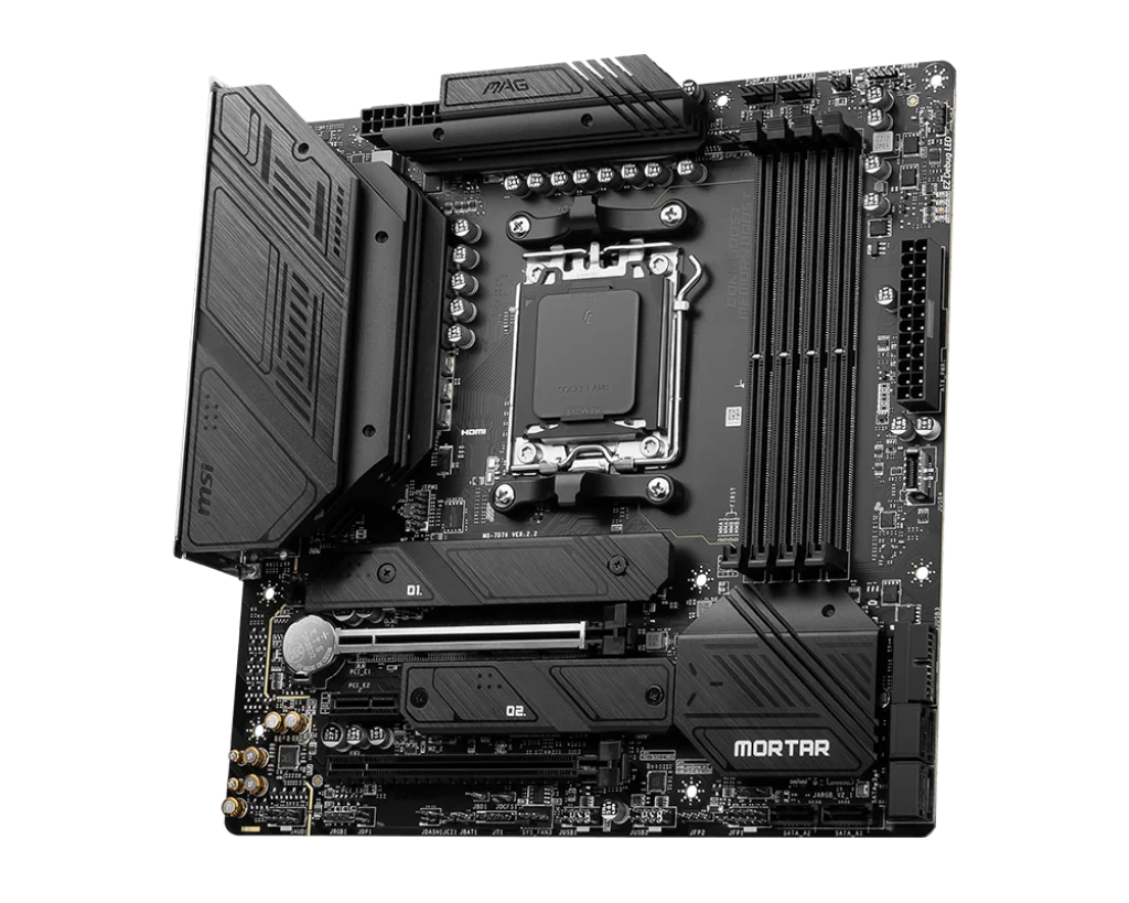 اللوحة الأم MSI MAG B650M MORT - مراجعة X870E Atx Motherboard وسعره