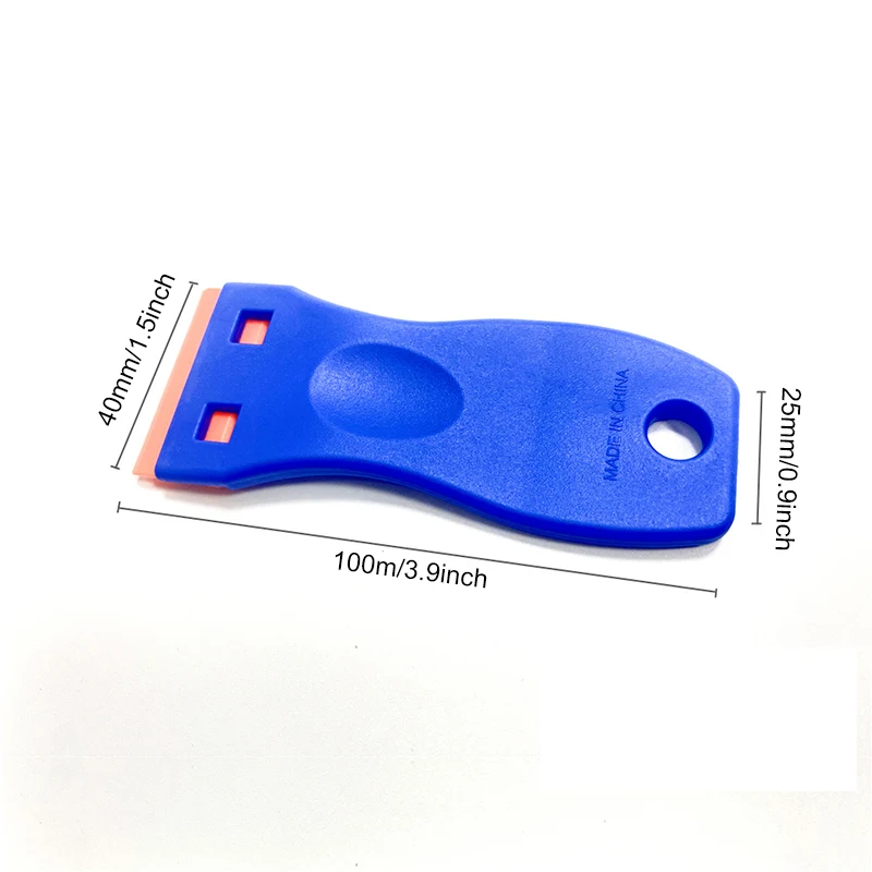 Hot Sale Reusable Plastic Razor Scraper for Craft Vinyl Weeding Decal Sticker Remover Scraper Tool Easily Remove Paint Scrapers