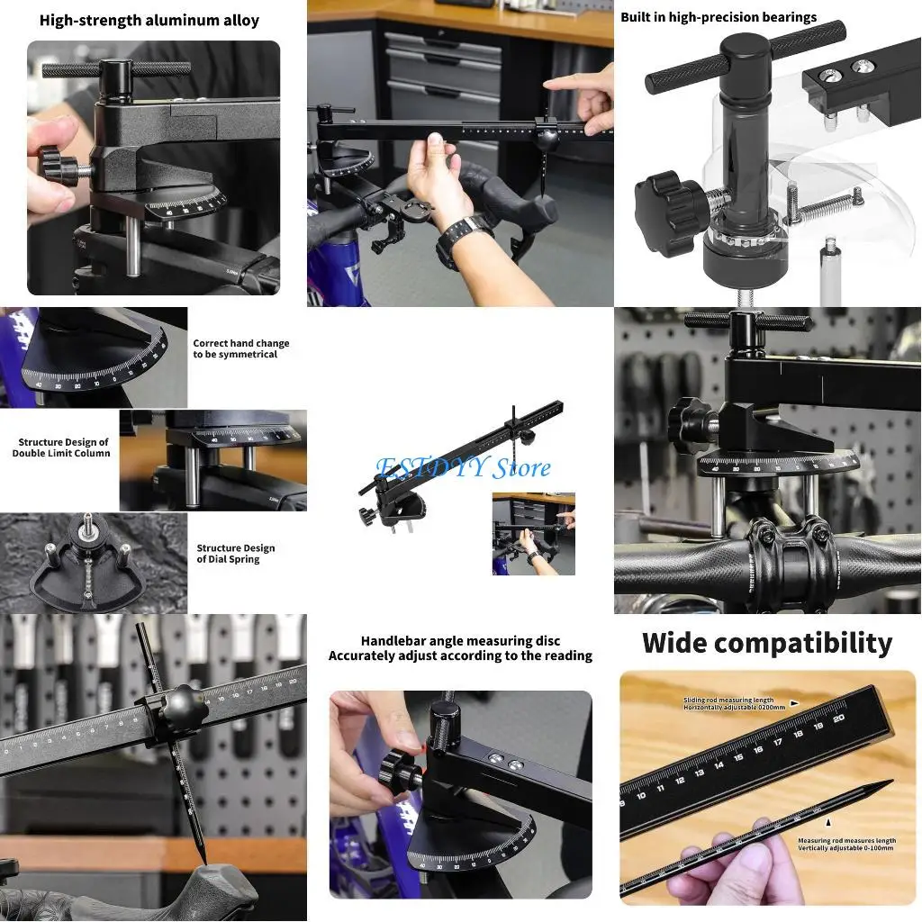 

G6DE Permanent Aluminum Cycle Stage Calibration Tool For Professional Motorcyclists And Enthusiasts