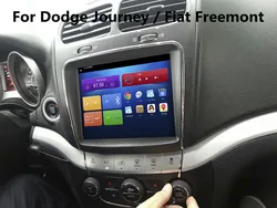 Dla Dodge Journey / Fiat Freemont Radio samochodowe z androidem 2 Din Radio samochodowe Stereo odbiornik nawigacja GPS odtwarzacz multimedialny DVD jednostka