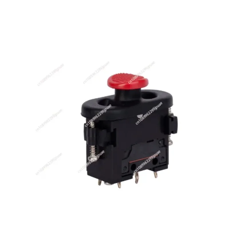 Electronic control handle third gear self-reset ship-shaped rocker switch SMC106B1B round third gear self-locking
