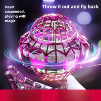 Intelligent Induction, Floating Gyroscope UFO Luminous Gyroscope, Flying Ball, Men and Women, Children's Toys