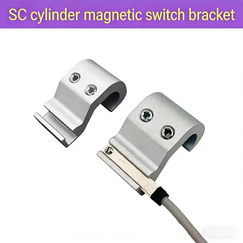 1PCS DMSG CMSG Magnetic Sensor Switch Rod Cylinder Accessory F-SC Bracket for