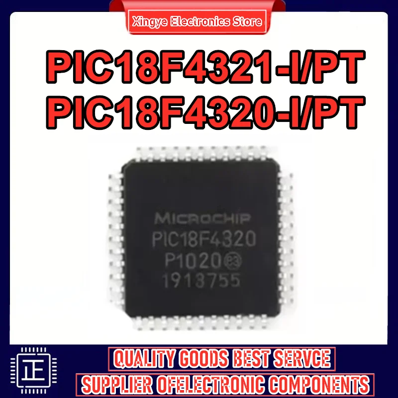 PIC18F4321-I/PT PIC18F4320-I/PT PIC18F4321-I PIC18F4320-I PIC18F4321 PIC18F4320 PIC18F PIC IC MCU Chip en Stock 100% nuevo origen