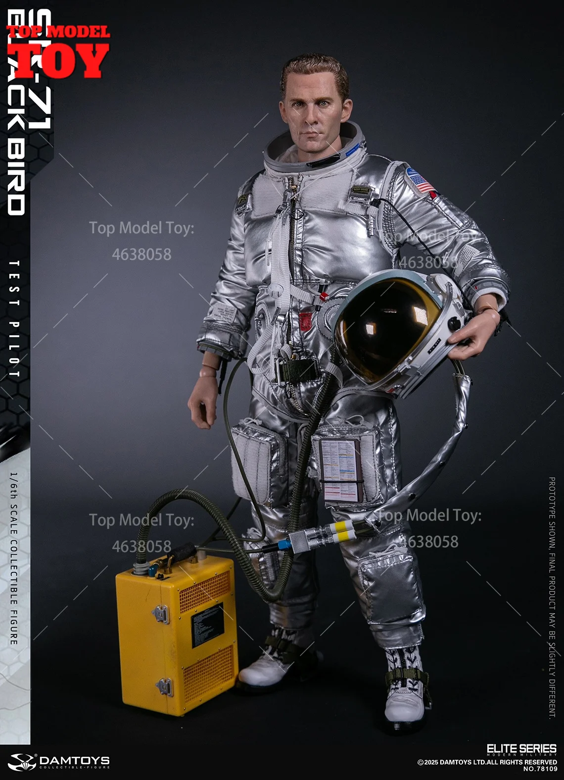 DAMTOYS SR-71 78109 U-2 78110 1/6 Bilancia Pilota di Prova Pilota Action Figure Bambole 12 ''Soldato Maschio Set Completo Modello Giocattolo Da Collezione