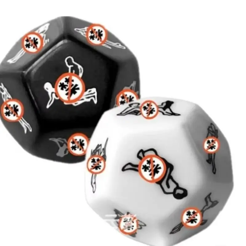 12 Sides Sex Toys for Couples Funny Sex Dice Adult Game Erotic Love Sexy Posture Foreplay Lovers Humour Game Toy Romantic Party