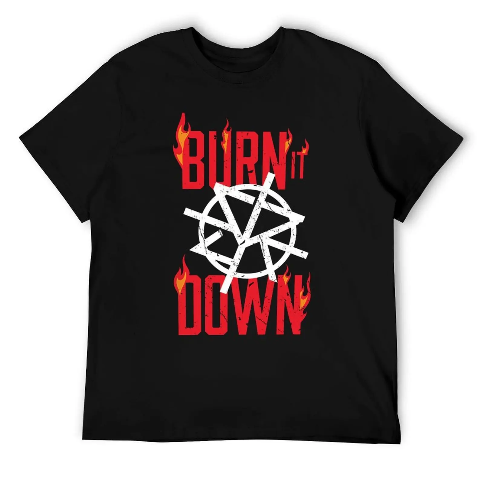 

Seth Rollins Burn It Down T-Shirt t shirts for man slim fit funny t shirts dark humor T-Shirt