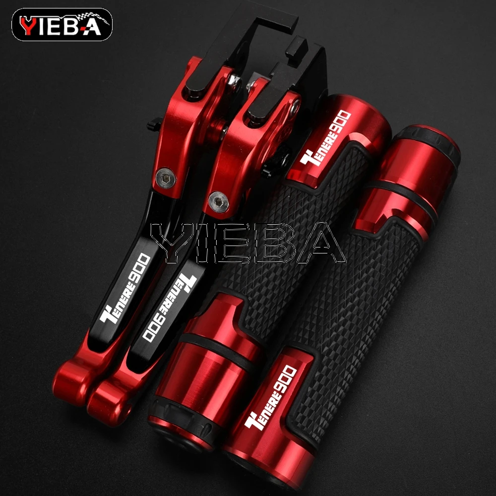 

FOR YAMAHA TENERE900 2019-2021 2020 TENERE 900 Motorcycle Foldable Adjustable Brake Clutch Levers Handlebar Handle Grips Ends