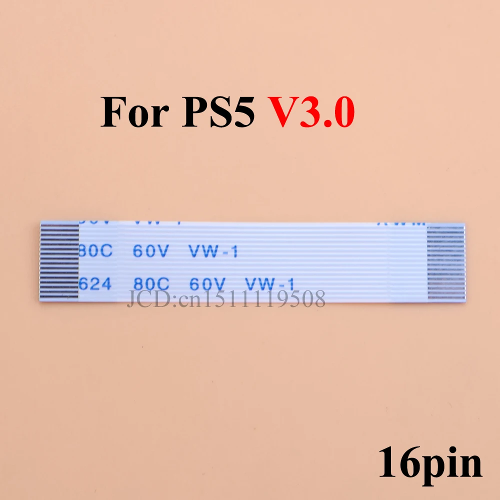 Левый и правый R1 R2 L1 L2 Двигатель для подключения ленточного гибкого кабеля Ручка кнопок Плата для контроллера PS5 V1.0 V2.0 V3.0 Сенсорный ленточный кабель