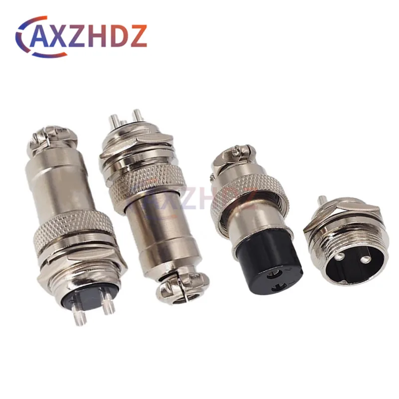 1Set 20MM GX20 Male & Female Docking Aviator Aviation Plug Socket Circular Connector 2/3/4/5/6/7/8/9/10/12Pin