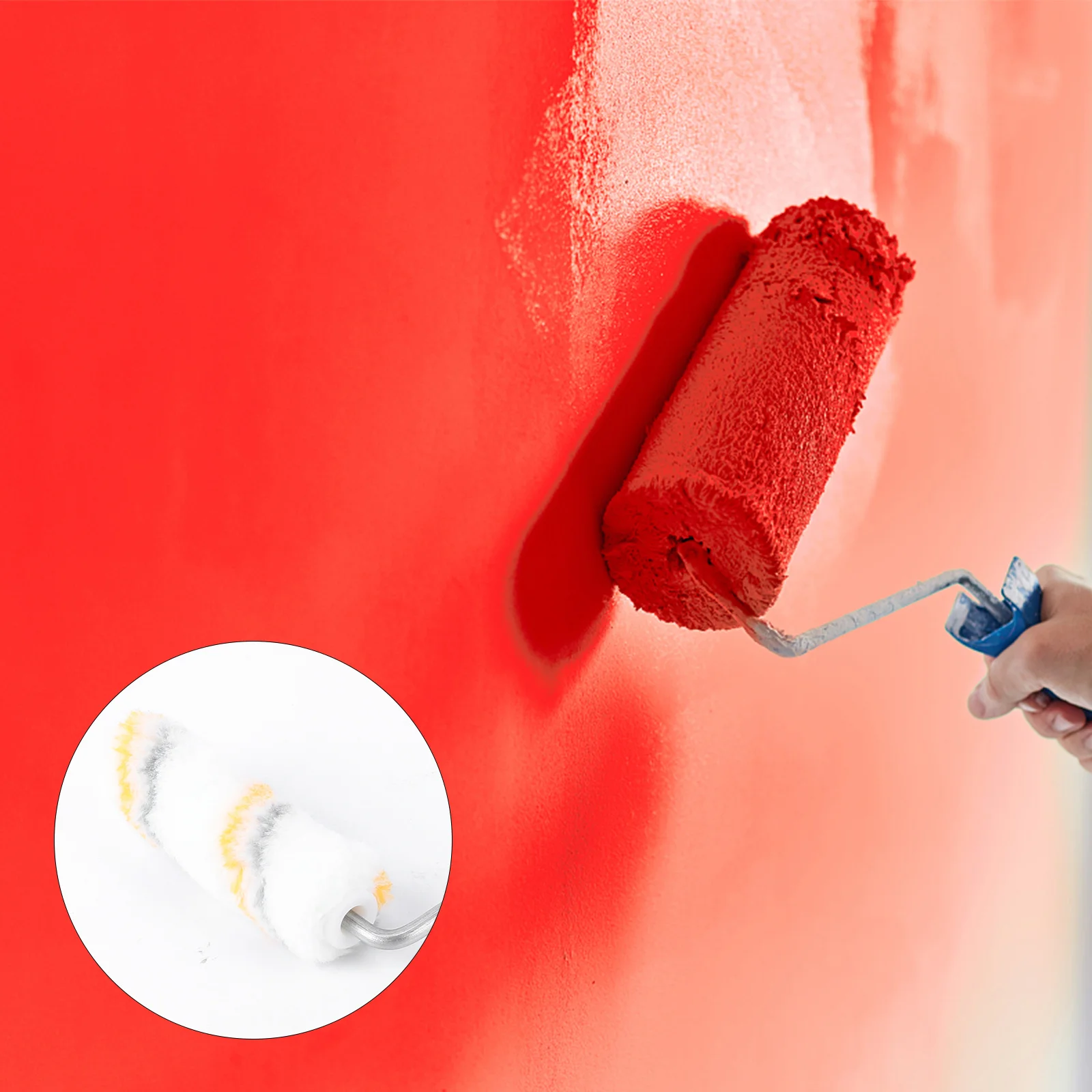 

21pcs Mini Set Wall Paint Roller Brush For Home Use Assorted Color Decorators Roller Paint Cover Long Term Use Easy