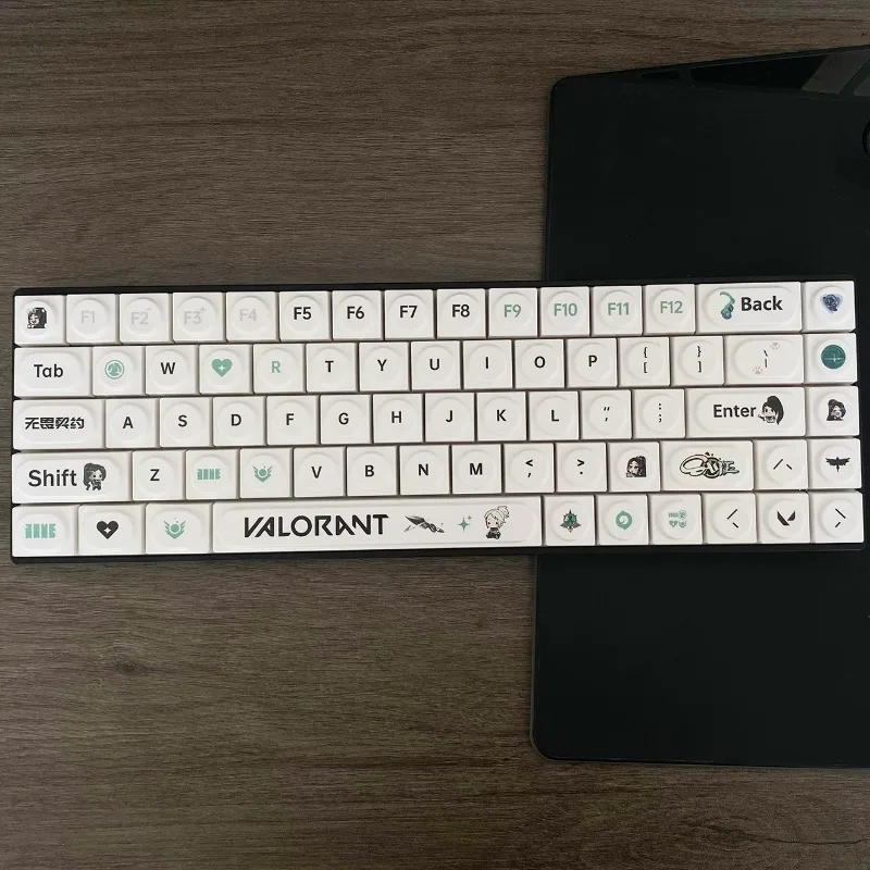 

Строительный блок, игрушка Valoran, набор колпачков для ключей на заказ, 139 клавиш, колпачки для ключей из ПБТ, игровая механическая клавиатура, магнитная ось, белый колпачок для ключей