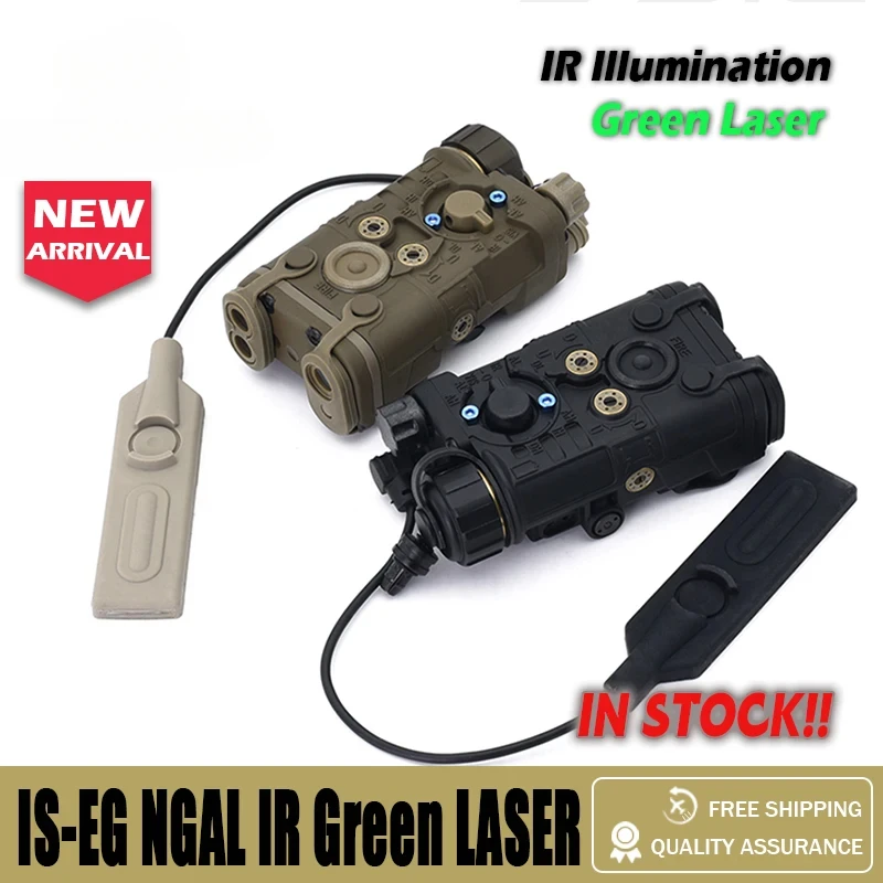 

NEW 2024 IS-EG NGAL Laser Pointer IR Illuminated /Green VIS Laser Deluxe Ver