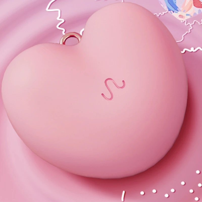 Keychain Heart Vibrator Remote/App Sex for Couple Wearable Love Eggs Massager Vibrating Eggs,Gspot Stimulator