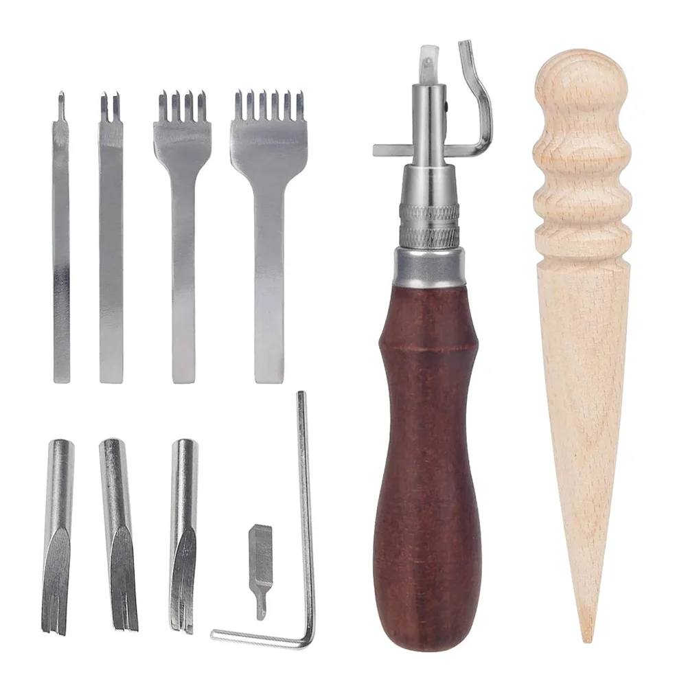 

Stitching Kit Crafting Tools DIY Supplies Half Moon Alloy Sewing Accessories Work