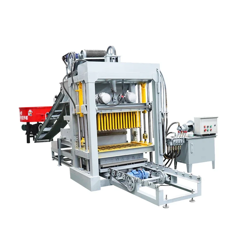 Automatic Interlocking Clay Brick Making Machinery Diesel Moving Hollow Cement Paving Block Brick