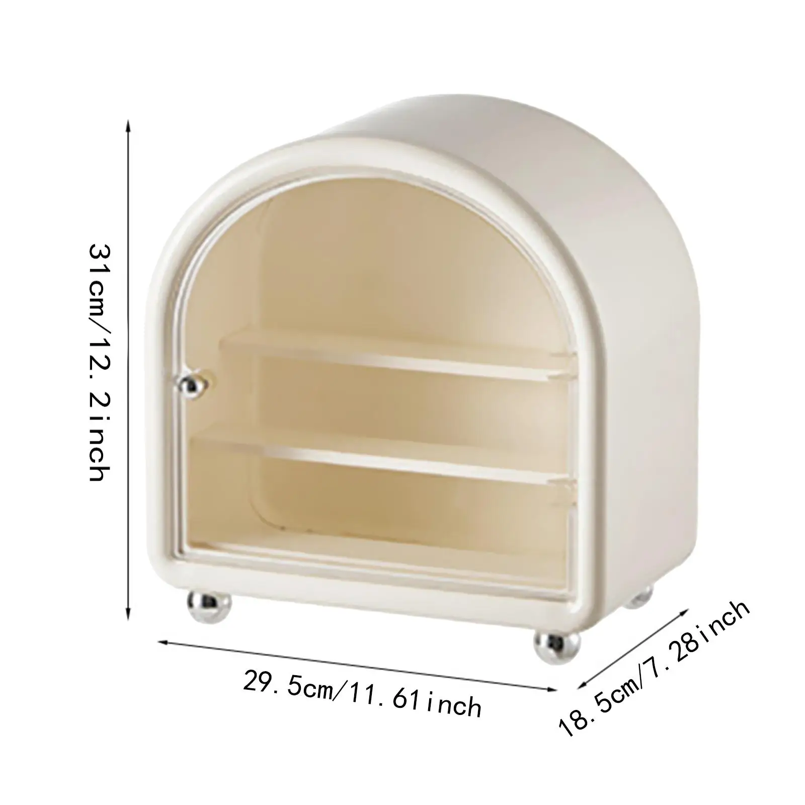Vitrina transparente para figuras de acción, gabinete, soporte de regalo, juguetes, escaparate de piedra de roca