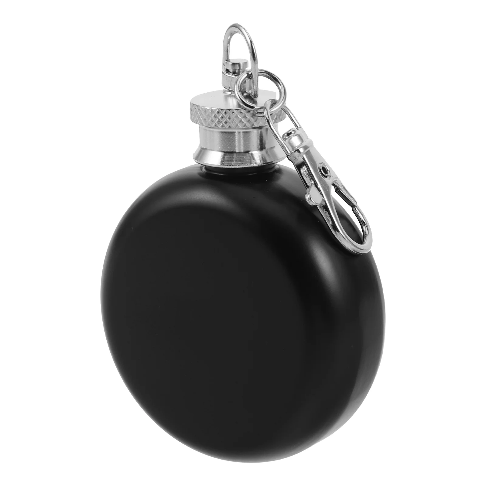 

Портативная мини-фляга из нержавеющей стали 2 унции, герметичная, с брелоком, для активного отдыха, кемпинга, путешествий, фестивалей