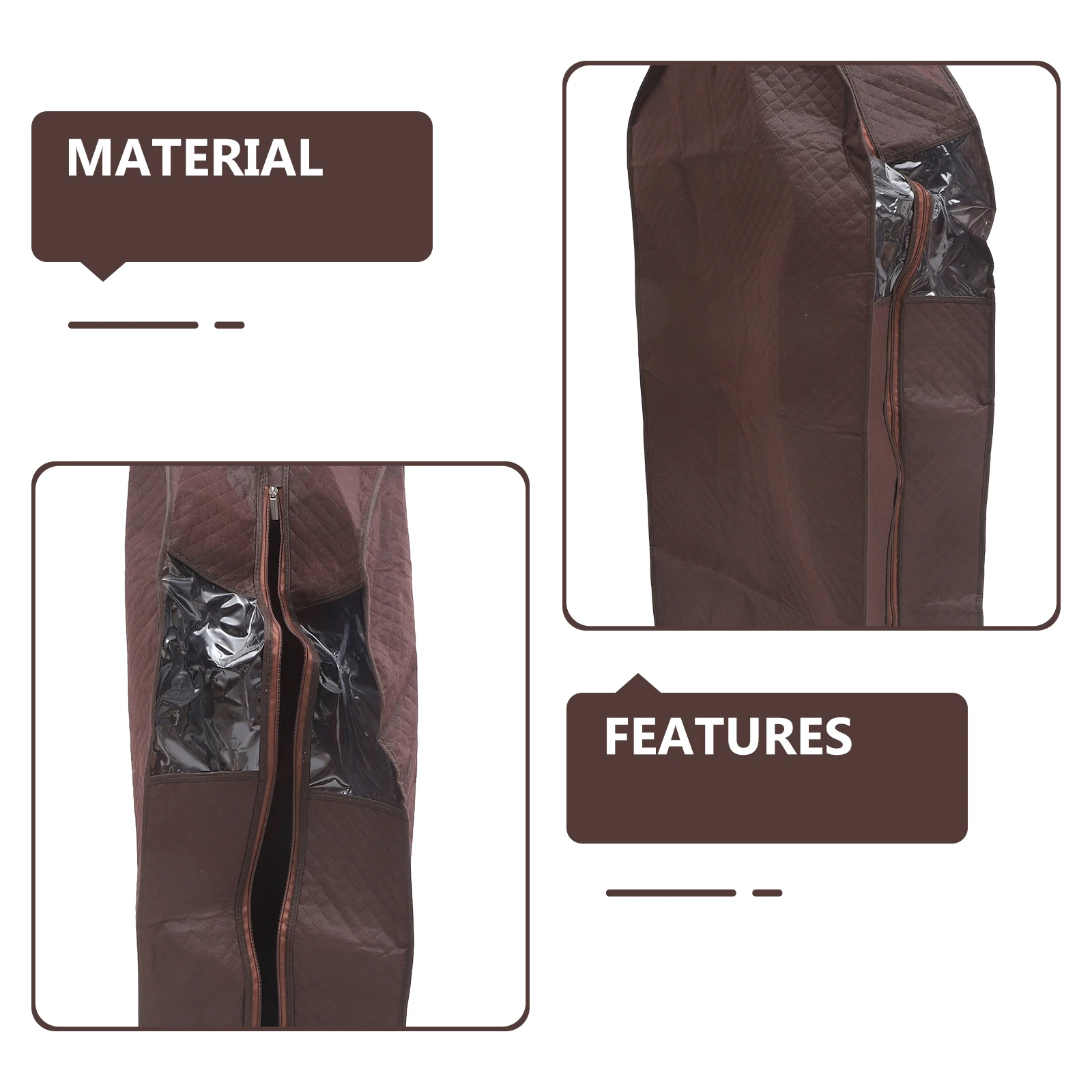 

Garment Cover Storage Bags Clothes Protector Hanging ganizer Dust Resistant Breathable 420D Nylon Suit Shirt Trousers Coats Long