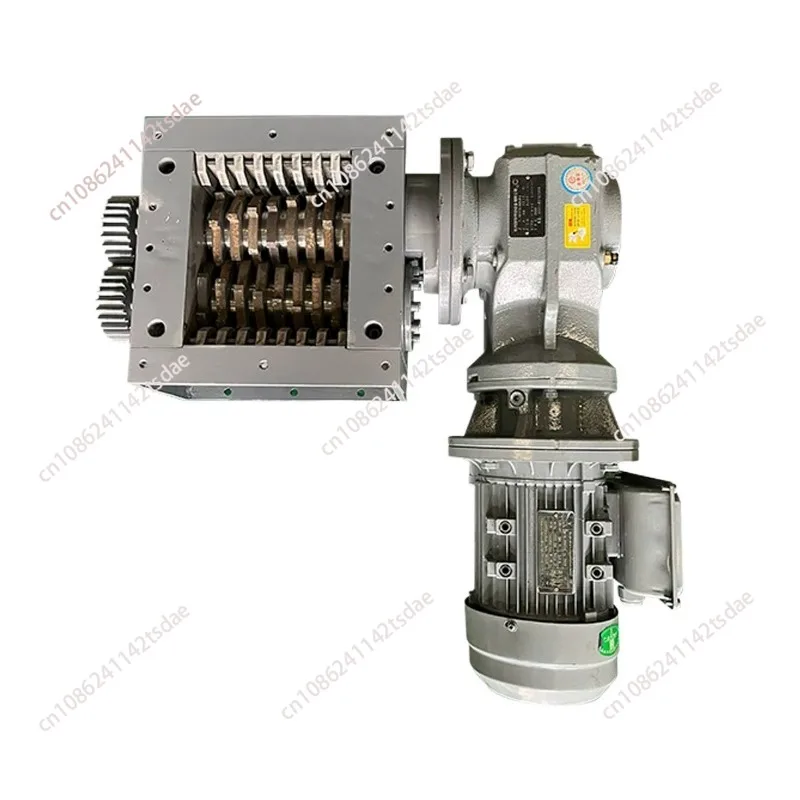 160 type shredder chassis, single and double shaft crusher plastic meal food waste metal garbage wood small shredder