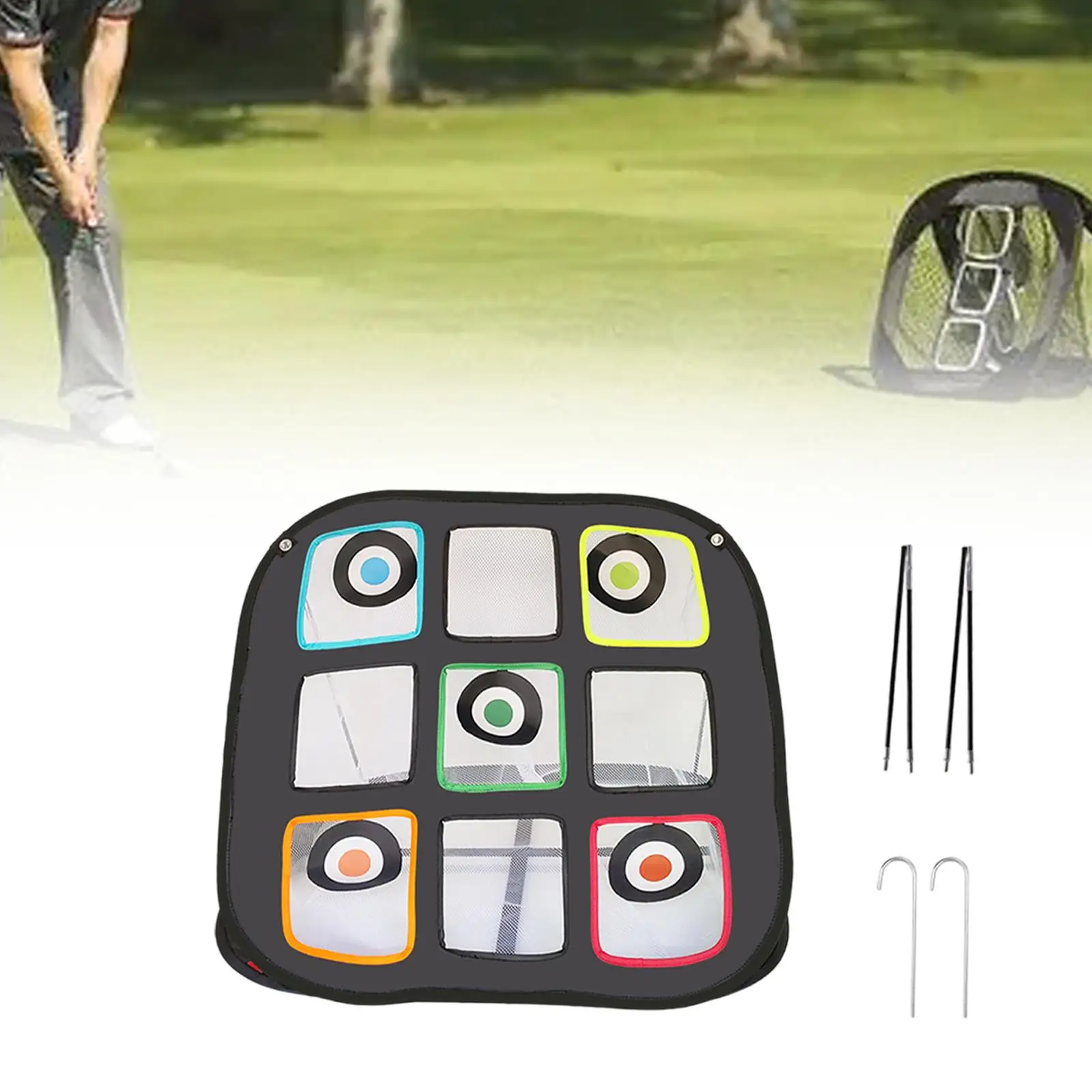 Golf Chipping Net Golf Schlag netz Falt golfnetz einfach zu installieren Golf