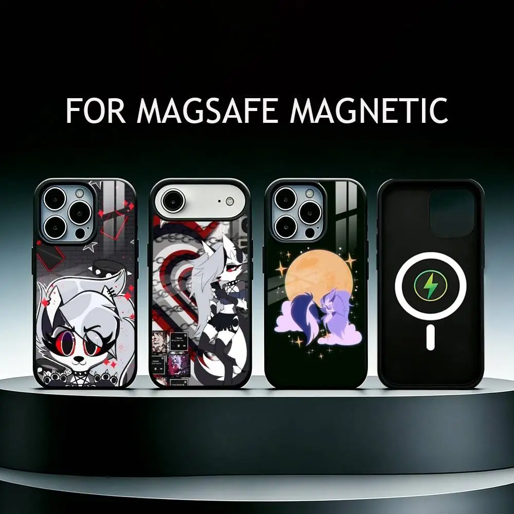 

Helluva Boss Loona-Hellhound Phone Case For iPhone17,16,15,14,13,12,11 Plus,Pro Supports Magnetic Wireless Charging