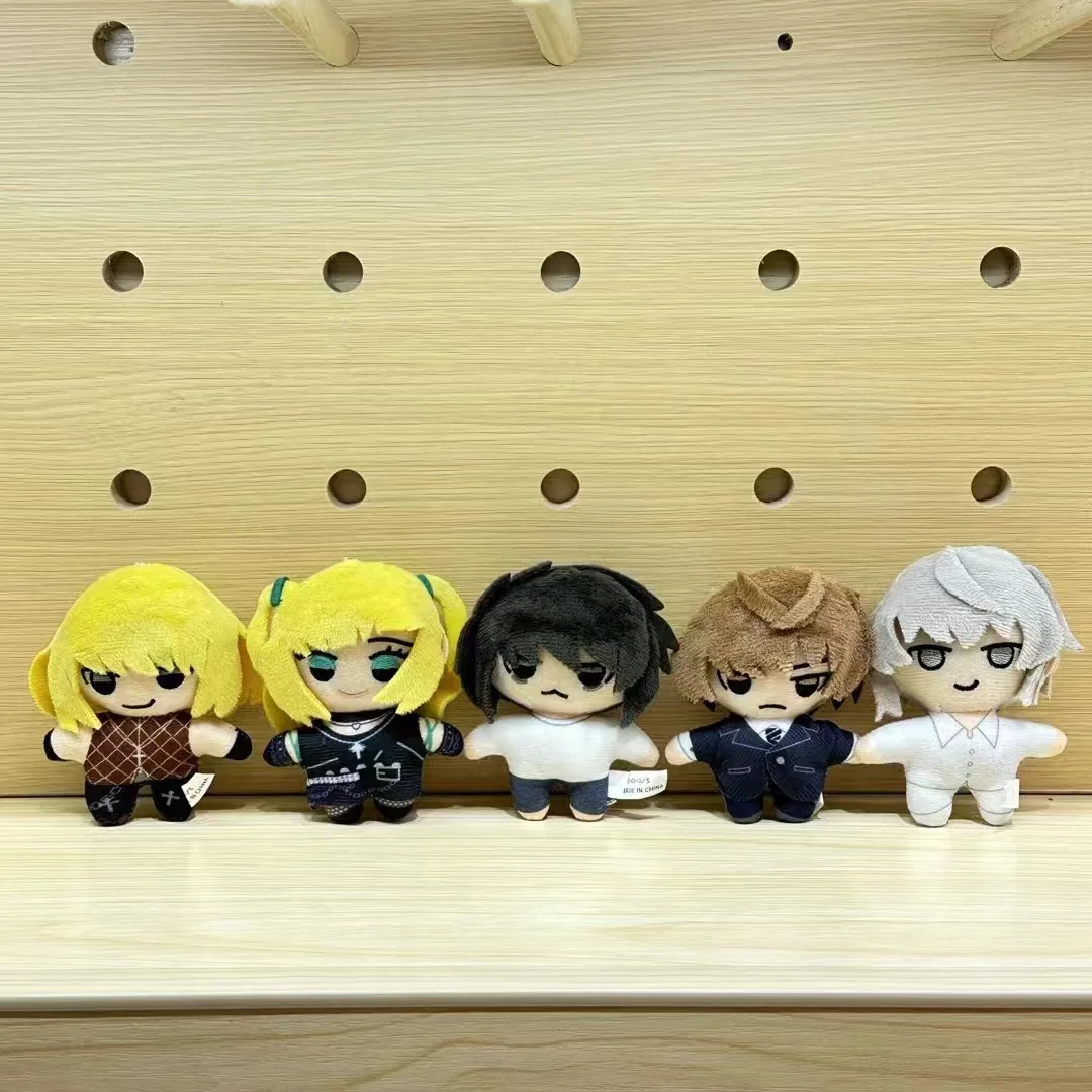 9cm New Death Note Plush Doll Pendant Misa Amane Yagami Light Mihael Keehl L Lawliet Toys For  Kids Christmas Gifts