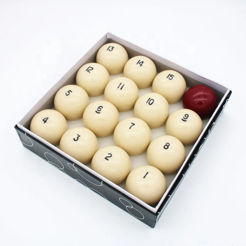 Wholesale Price Russian Billiards Ball 68mm Pool Game Resin Cue Balls for Russian Billiards Balls