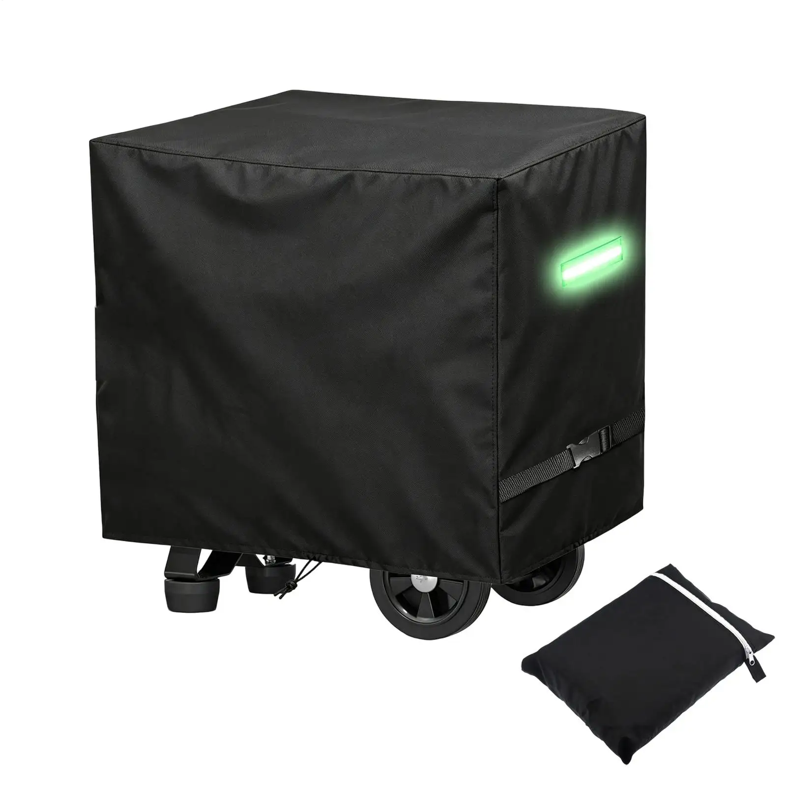 Generator Covers Dustproof UV-Resistant Oxford Cloth Generator Wrap with Handle and Buckle Waterproof Ac Compressor Protection