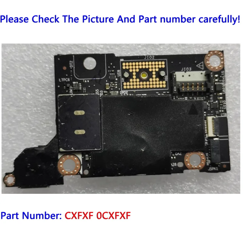 

CXFXF 0CXFXF используется для Dell XPS 13 9315, USB-плата, плата TYPE-C, модуль платы ввода-вывода, компоненты ноутбука