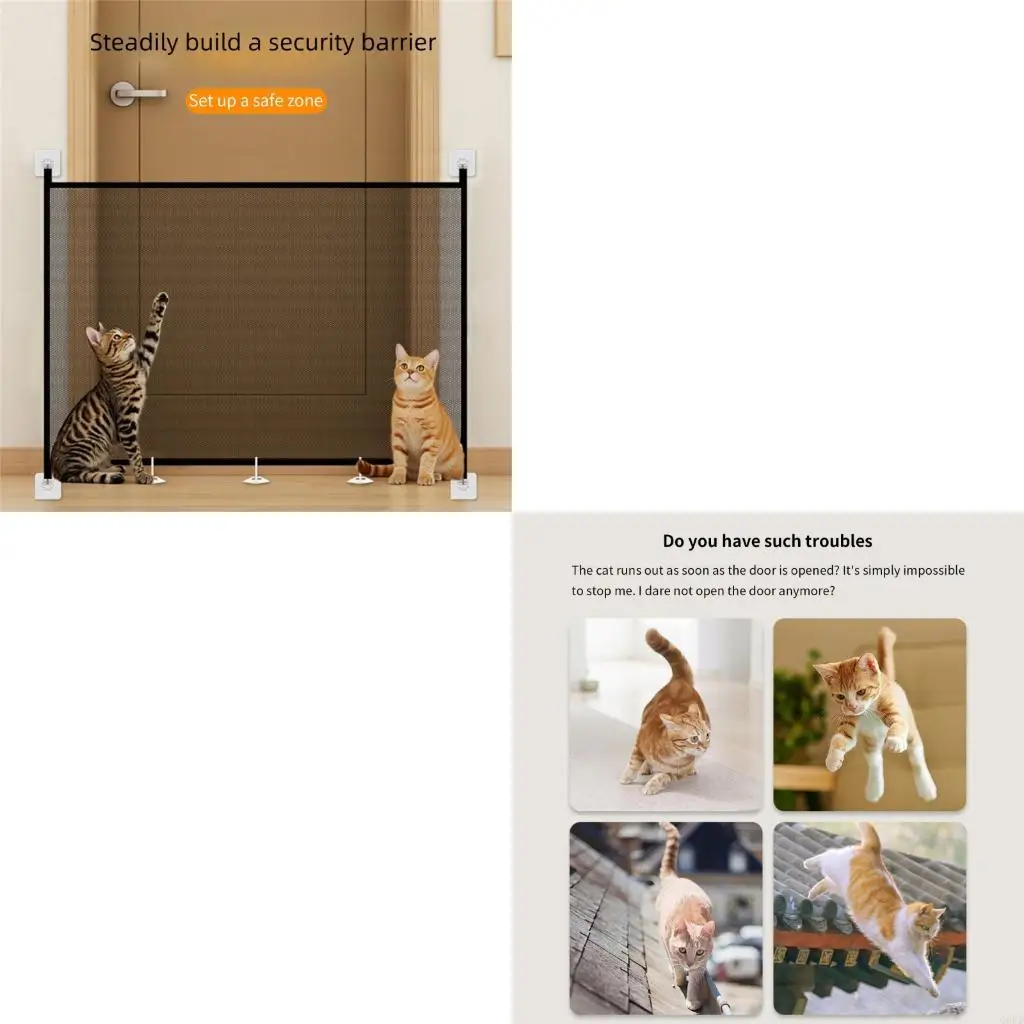 

Портативный сетчатый вольер для домашних животных Быстрая сборка Складная конструкция Вентилируемый безопасный