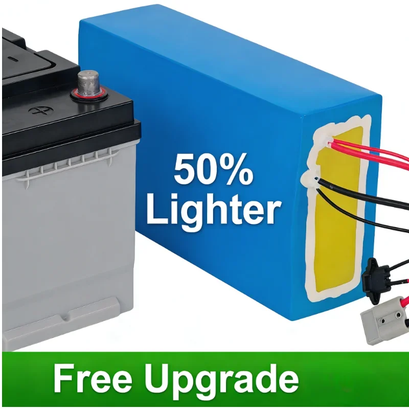Batterie LiFePO4 72V (40-100Ah) | Chargeur Inclus | BMS Intelligent | Puissance 3000W | Idéale pour Scooter Électrique