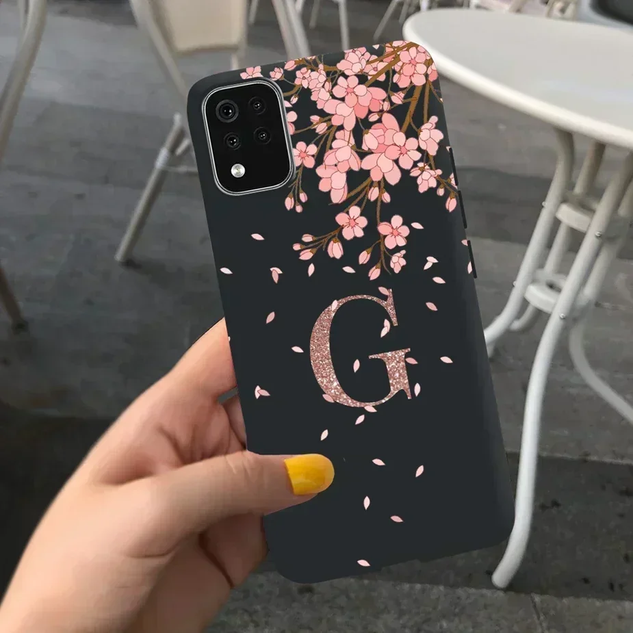 Чехол для LG K42 LM-K420 LM-K420H с милыми буквами в виде короны, мягкий противоударный чехол из ТПУ для LG K42 K 42 LGK42, задняя крышка-бампер