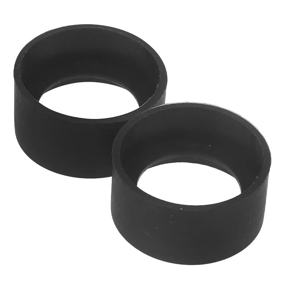 

2Pcs Microscope Eye Cups 36-38mm Rubber Eyepiece Covers Foldable Large Angle Eye Guards Teaching Equipment Accessories