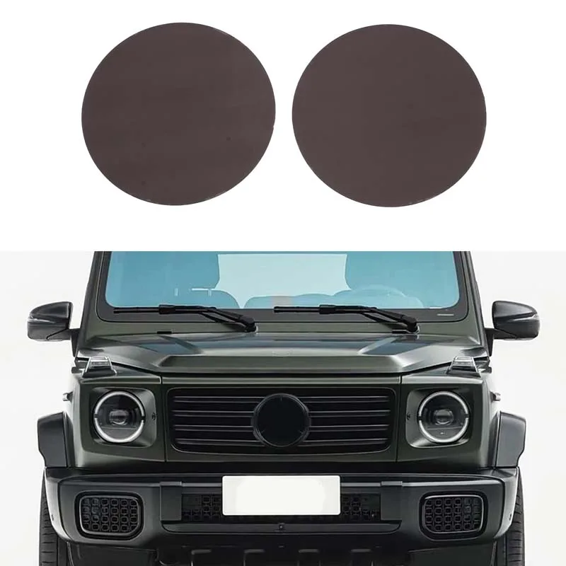 

1Pcs TPU black For Mercedes-Benz G-Class W463 W464 W465 2019-2025 car headlight film sticker car exterior protection accessories