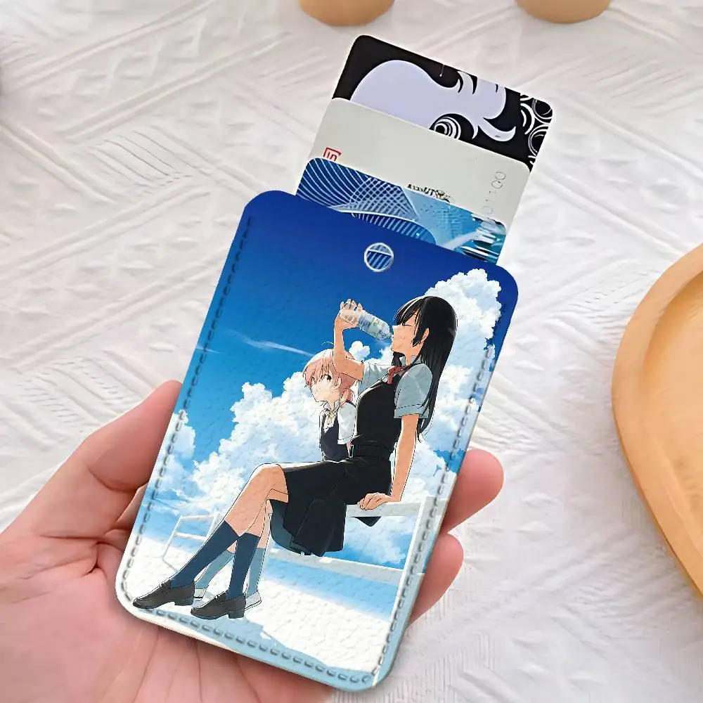 Brelok do kluczy Manga B-Bloom Into Yous-S, etui na identyfikator, bankomat, wizytownik, etui ochronne na kartę studencką, etui na kartę autobusową