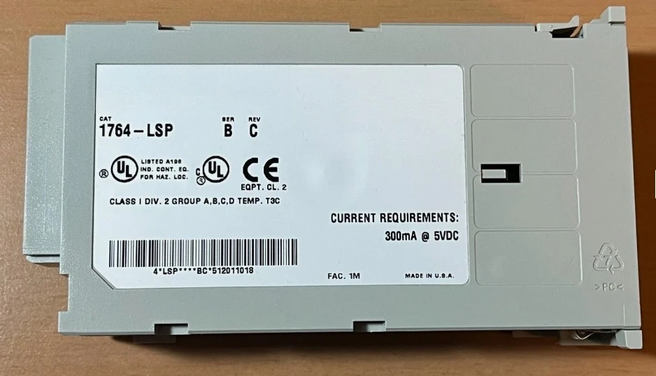 

Brand New Original 1764-LRP 1500 processor with RS-232 communication port 14K words of memory Fast Delivey