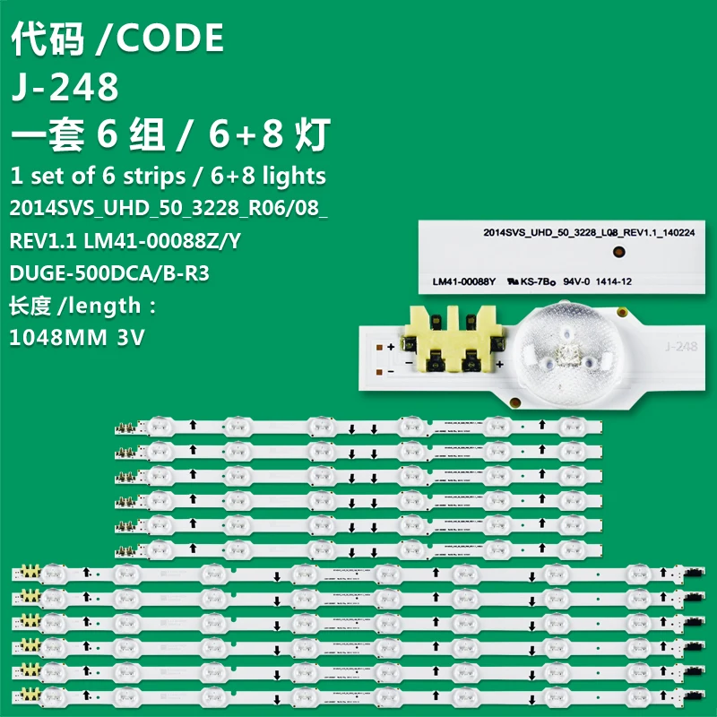 Applicable to Samsung 2014SVS-UHD-50-3228-L08-REV1.1 UN50HU6950FXZA WS02