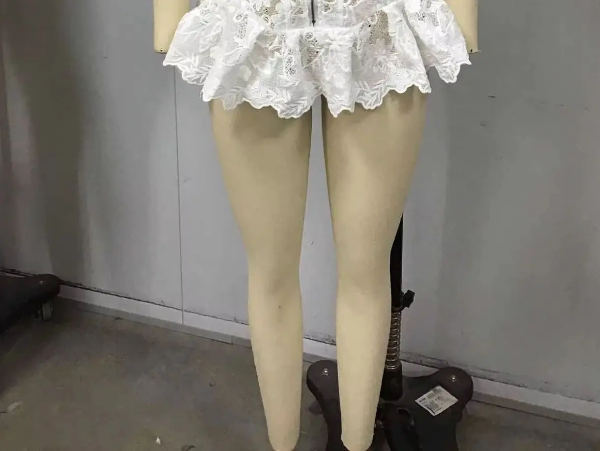 

Женский кружевной укороченный топ с открытыми плечами, рукавами-рюшами, облегающий, в стиле корсета, для вечеринок, клубов и торжественных мероприятий