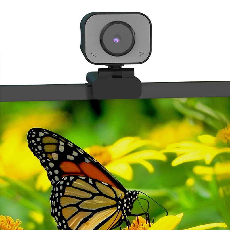 Vero webcam 4K Fotocamera USB con messa a fuoco automatica da 60 fps con riduzione del rumore del microfono per la registrazione di conferenze in streaming live Spina per PC