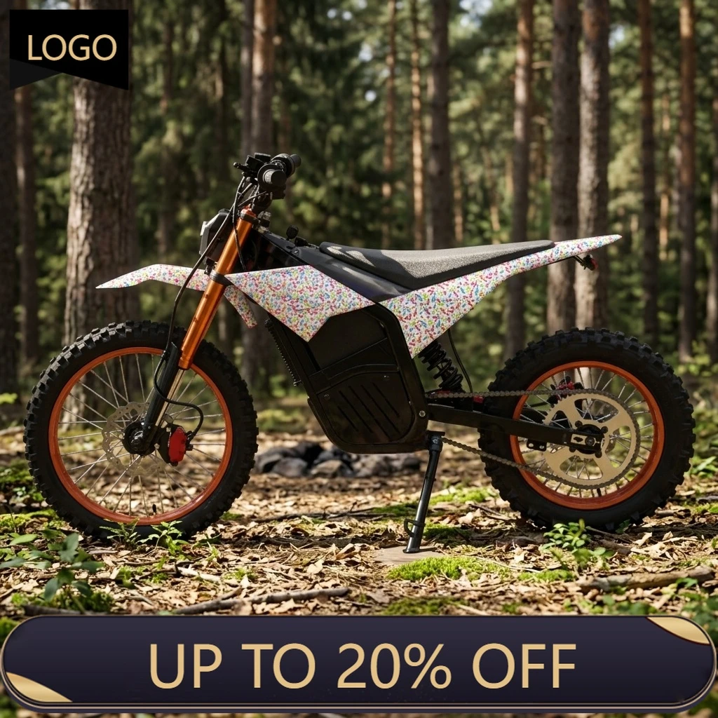 WWQ 72V 4500W brushless electric off-road vehicle off-road adult electric motorcycle wholesale OEM