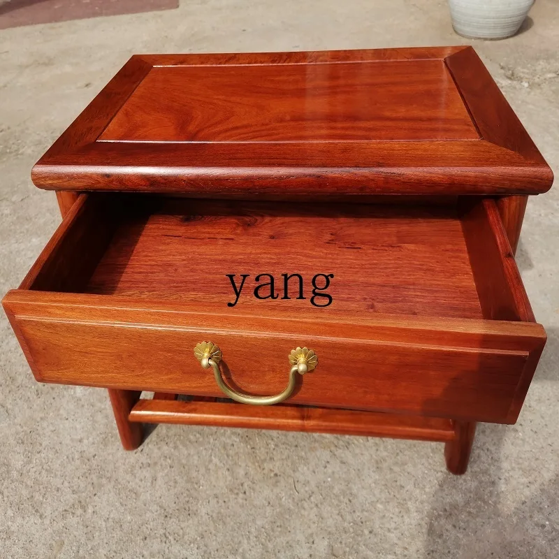 LTT pear big fruit red sandalwood with bucket can sit at home foyer shoe cabinet wear shoe changing stool