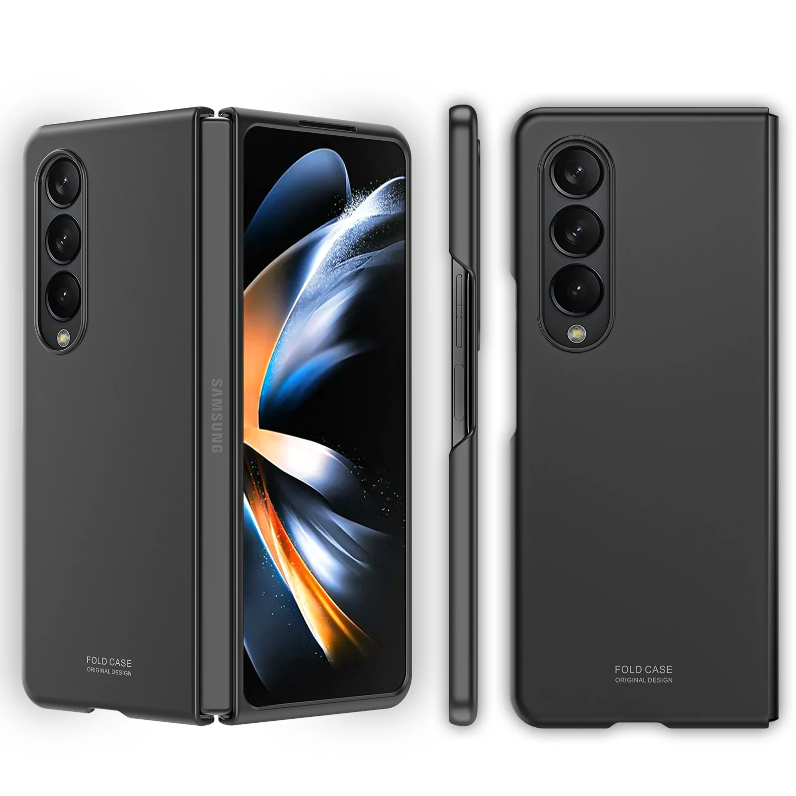 Für Samsung Galaxy Z Fold 4, luxuriös, ultradünn, hautfreundlich, matt, faltbar, stoßfest, Schutz, PC-Hartschale, Zubehör – Detail 10