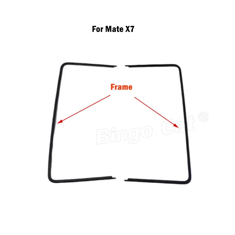 Ori Middle Frame Bezel LCD Display Inner Screen Plate Housing Cover Replacement for Huawei P50 Pocket / Mate X2 Magic VS2