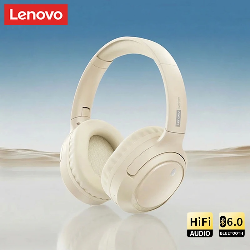 

Беспроводные наушники Lenovo LS103 Bluetooth, накладные, для спорта и игр, 360° звучание ° Микрофон с технологией Spatial Audio ENC, длительное время работы от батареи, складной дизайн