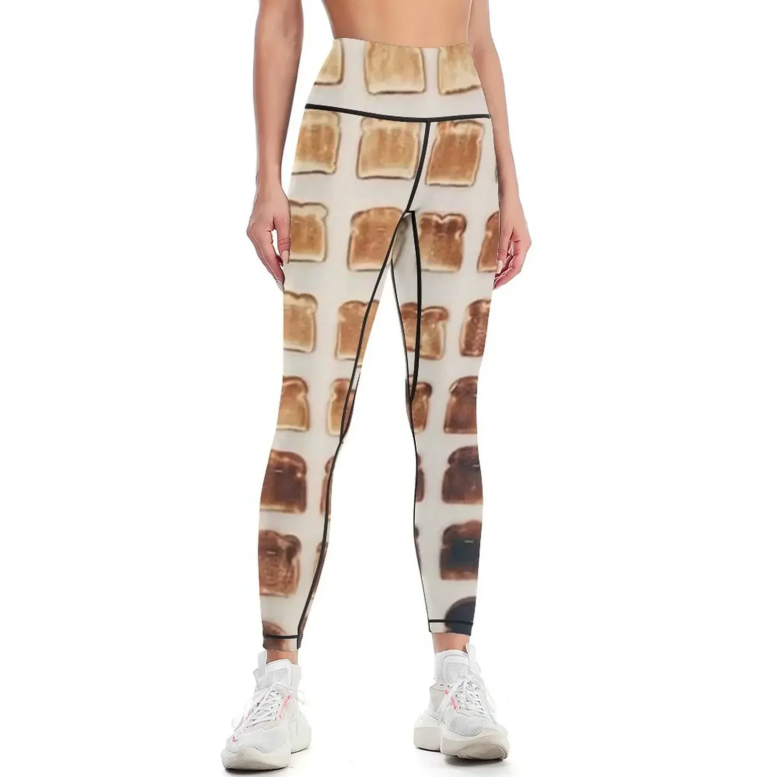 

Toast Leggings gym clothing Women's sports pants Sports female fitness set gym Womens Leggings